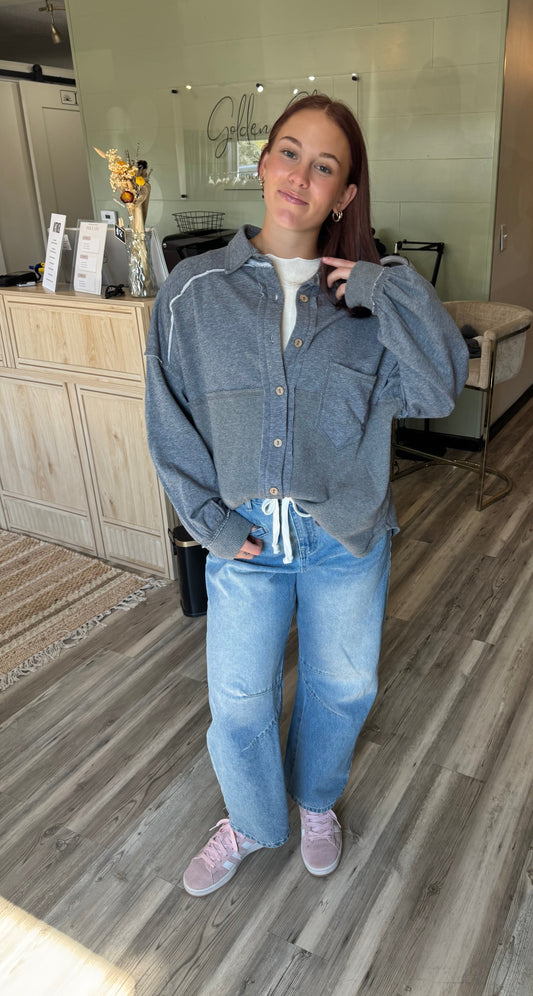 Judie Jacket - Charcoal