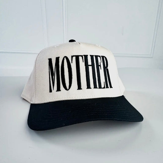 Mother Vintage Embroidered Trucker Hat